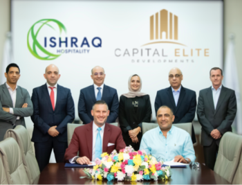 ISHRAQ HOSPITALITY SIGNS AGREEMENT WITH CAPITAL ELITE DEVELOPMENT TO LAUNCH TWO NEW HOTELS IN EGYPT